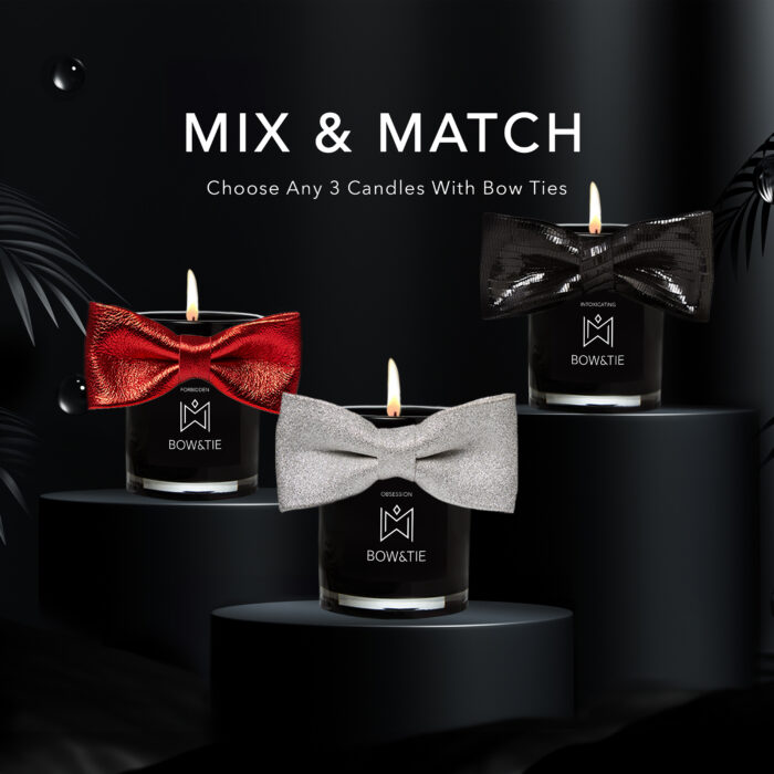 3 PACK WITH BOWTIES